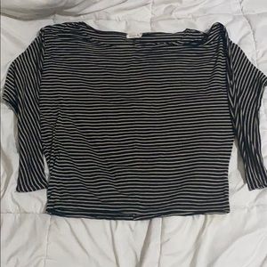 Black striped longsleeve shirt
